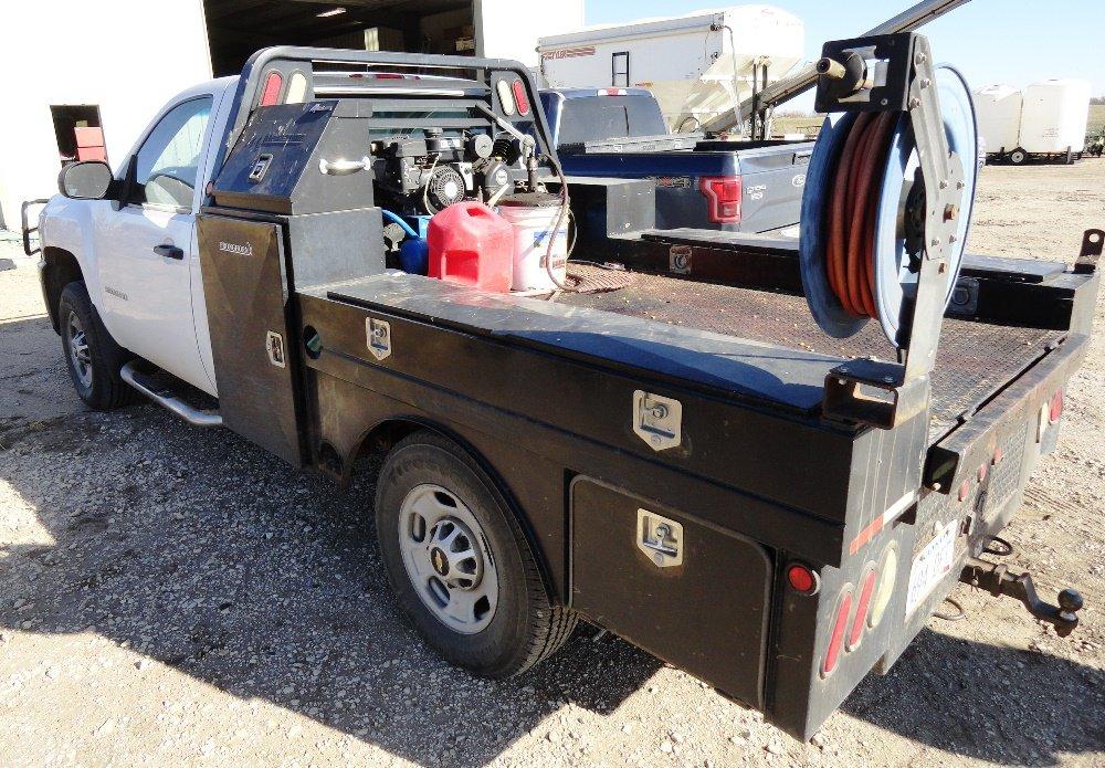 2011 Chevy Duramax Automatic w/142,390 Miles, Pronghorn Flatbed & Tool Boxes