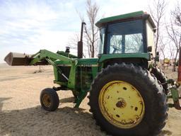 JD 4240 Powershift w/JD 158 Front Loader, 6,778 Hrs., 18.4x38, w/3-Pt. & PTO, SN:P026153