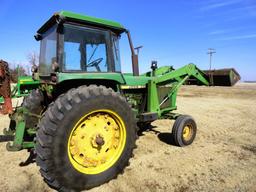 JD 4240 Powershift w/JD 158 Front Loader, 6,778 Hrs., 18.4x38, w/3-Pt. & PTO, SN:P026153