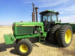 JD 4555 2WD w/3-Pt., PTO, 18.4x42 Duals, 10,000+ Hrs., SN:P004978