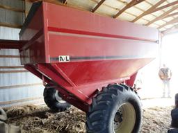 A&L 47 400-Bu. Grain Cart, 18.4x26 Tires, New Gear Box