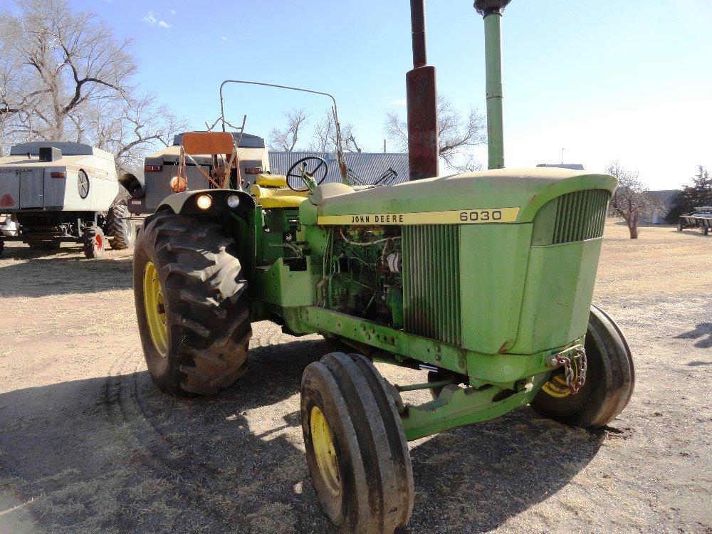 JD 6030, Standard, Non-Turbo, Cabless, 5873 Hrs., (SN:S313R 034285R)