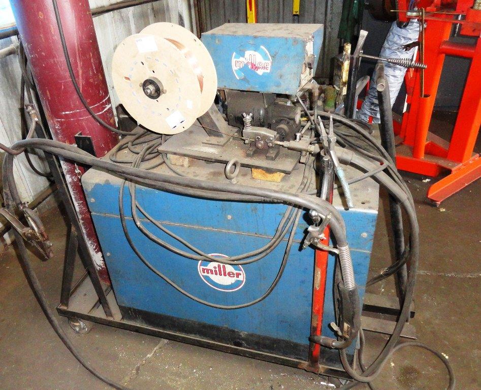 Miller CP-250TS White Faced Wire Welder w/HJ-1 Feeder w/Leads (3 Phase)