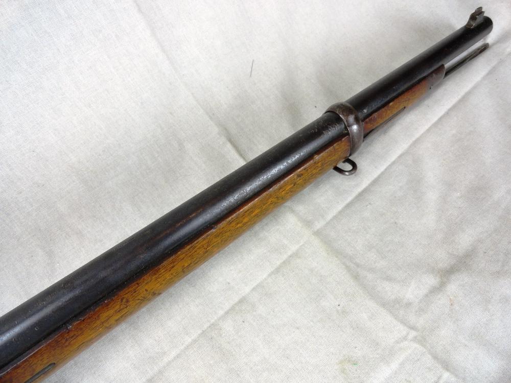 Winchester 1885 High Wall 1st Model Musket, 22 L.R. Cal., Full Wood Ram Rod