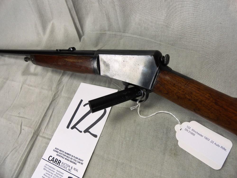 Winchester 1903 .22 Auto Rifle, SN:31866