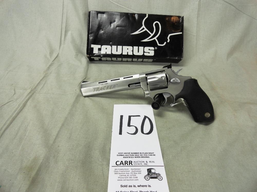 Taurus 17HMR, 7-Shot, M.17, 6½” St. Steel Tracker Model, SN:WD116441 (Handg