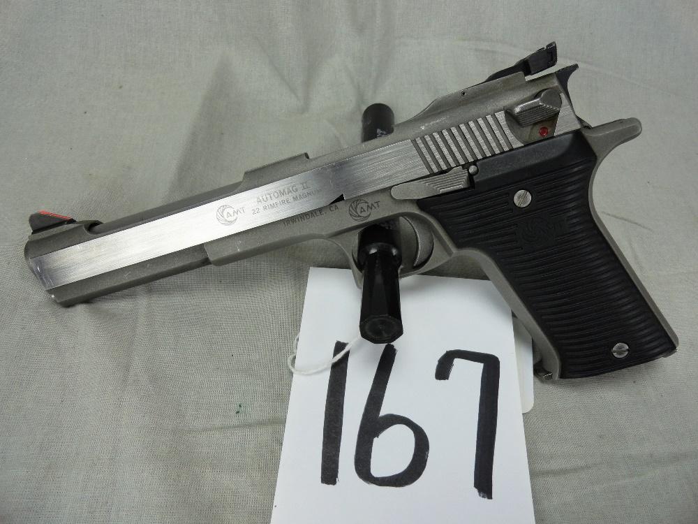 AMT Automag II, 22-Magnum Pistol, SN:M19842 (Handgun)