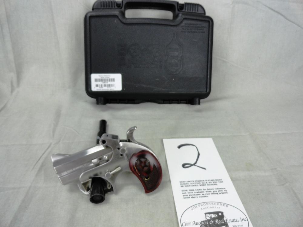 Bond Arms Texas Defender 45-410, NIB, Never Fired, Stainless, 3” Bbl., Wood