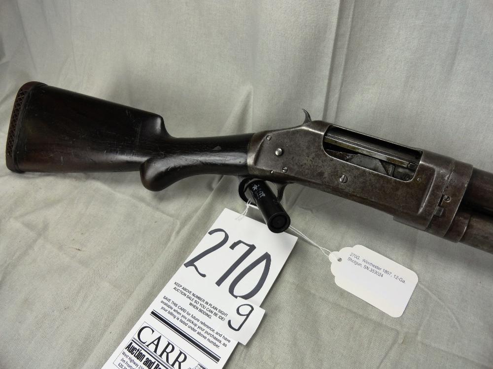 Winchester 1897, 12-Ga. Shotgun, SN:353024