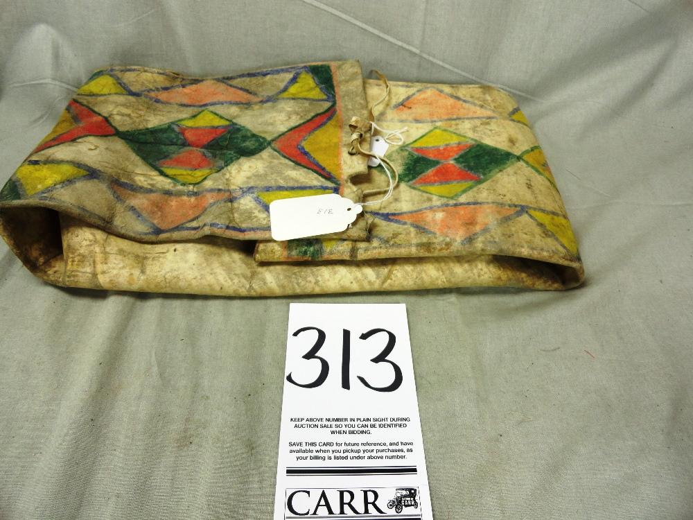 Parfleche Bag, 11” x 18½” w/Color Design (IA)