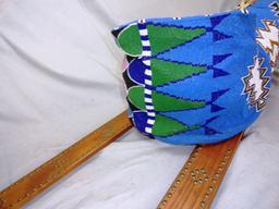 Kiowa Cradle Board w/Bead Work (IA)