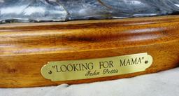 “Looking for Mama” Bronze by John Pettis w/C.O.A. 18/35 (IA)
