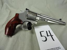 S&W 629-6, 44 Mag, NIB/Never Fired, Stainless 7.5” Bbl., Wood Grips, Org. R