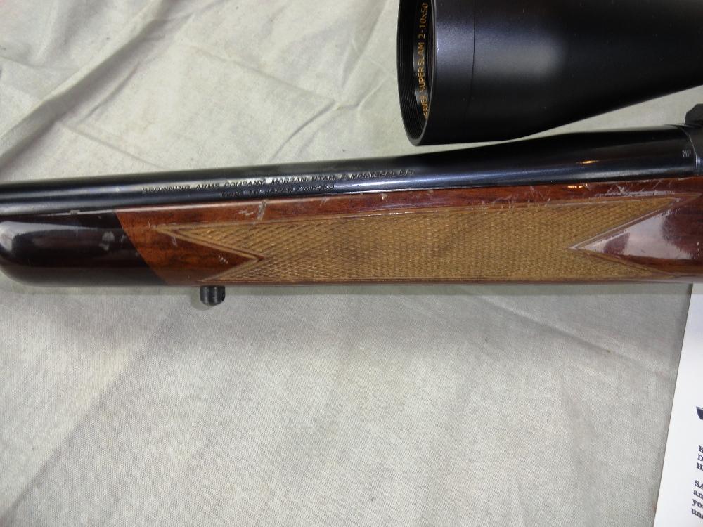 Browning Medallion 7mm Bolt Action, w/Weaver 2-10x50 Scope, SN:23522NN351