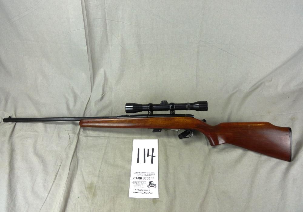 Remington 581, 22-Cal., Bolt, w/Weaver Scope, SN:18425