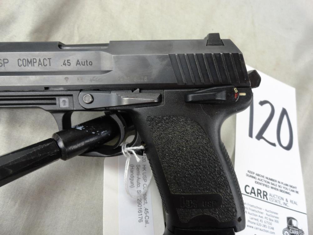 HK USP Compact, .45-Cal., Semi-Auto, SN:29016176 (Handgun)