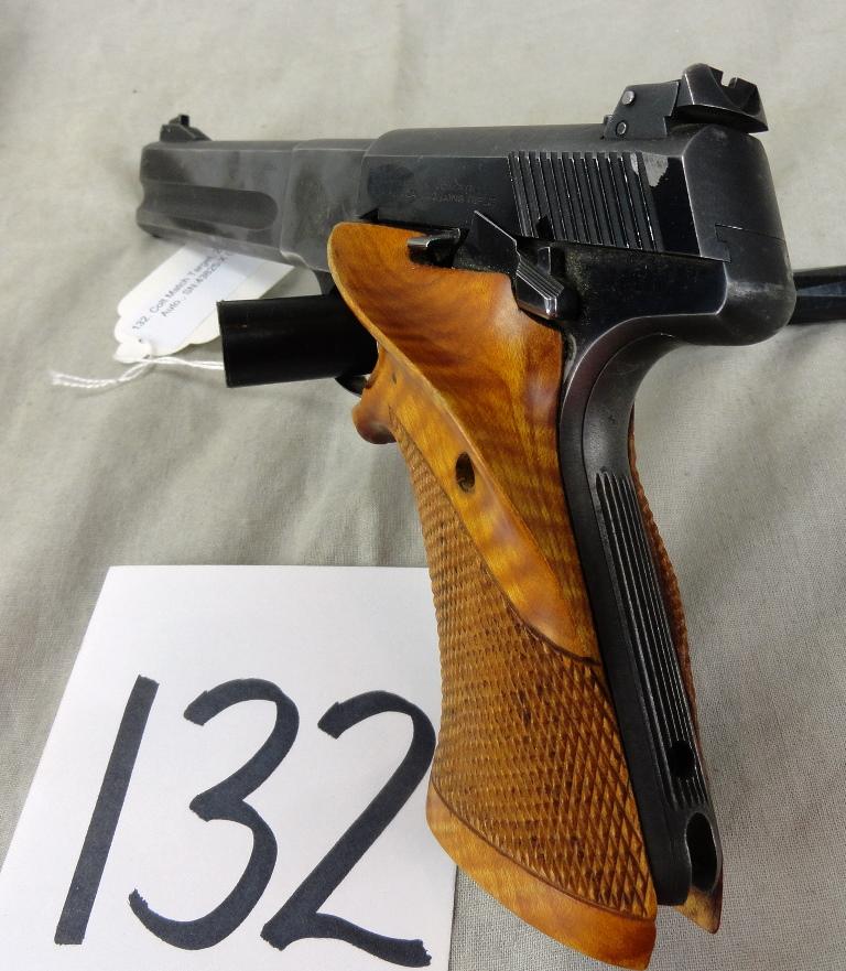 Colt Match Target, 22-Cal., Semi Auto., SN:43825-X (Handgun)