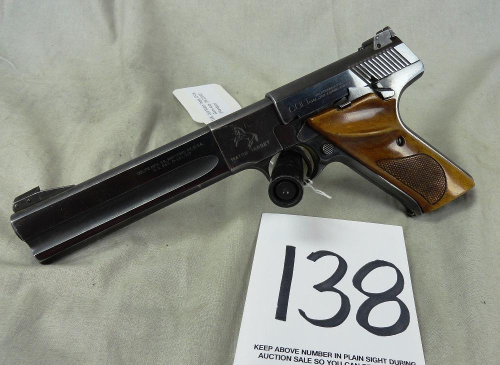 Colt Match Target, 22-Cal., Semi-Auto., SN:22339S (Handgun)