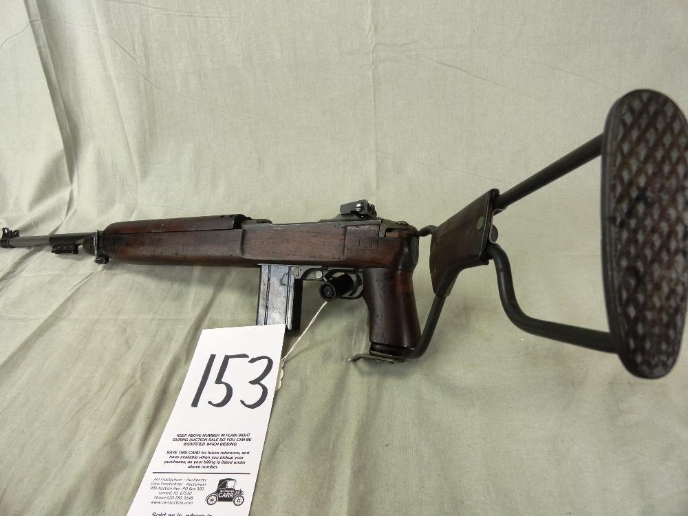 Inland M1 Carbine Paratrooper Type, Mfg. by General Motors, SN:242858