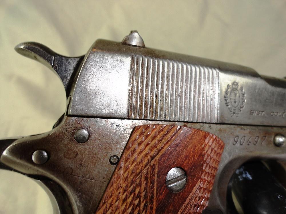 Argentina D.G.F.M., 45 Auto, SN:90497 (Handgun)