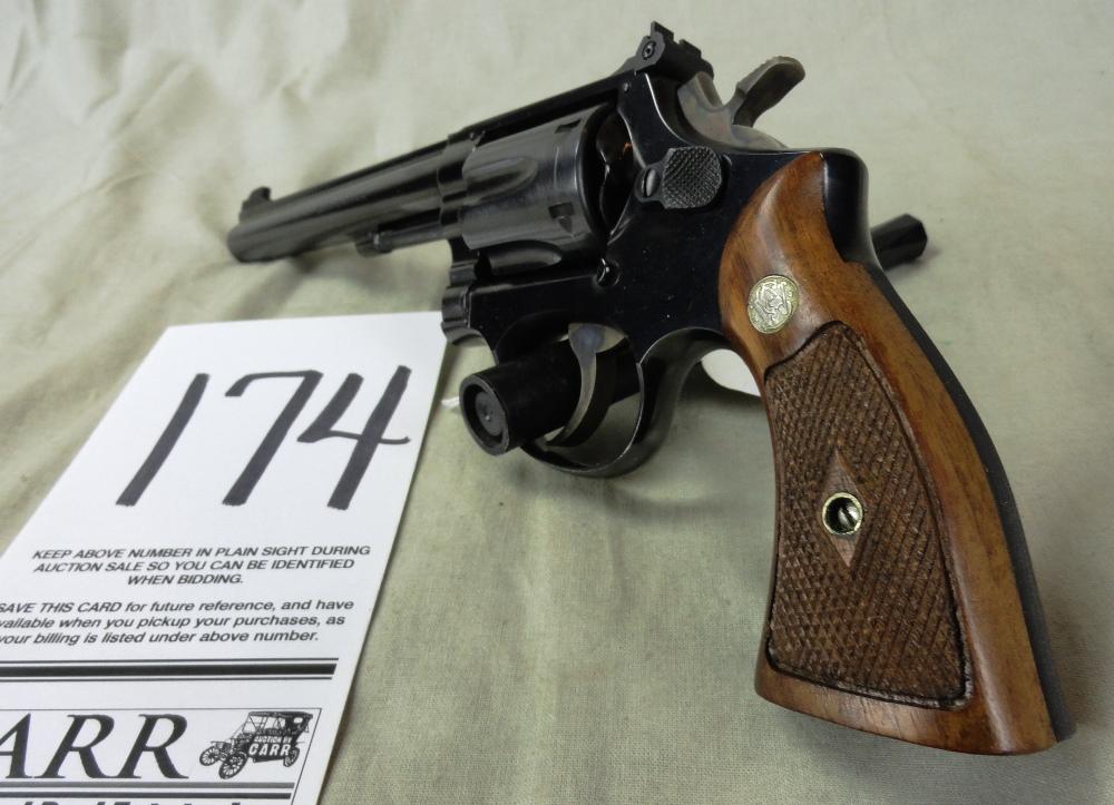 S&W K22 Masterpiece, 6” Bbl. w/Box SN:K307805 (Handgun)