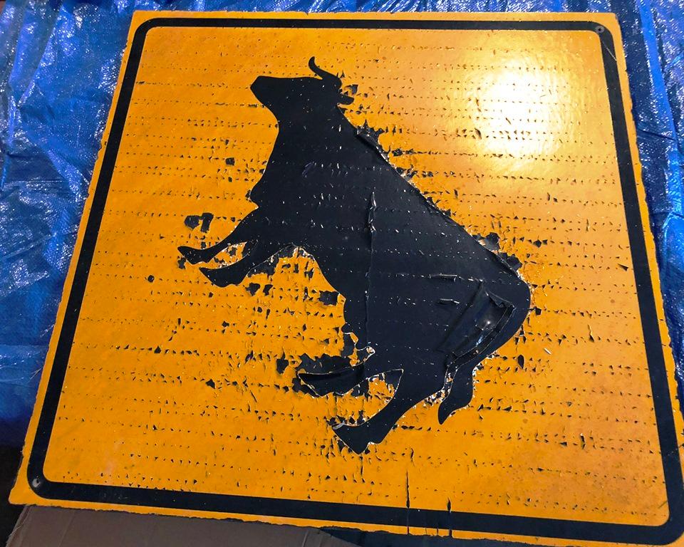 Cattle Crossing 30" x 30" Board