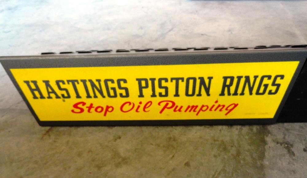 Hastings Piston Rings Parts Display