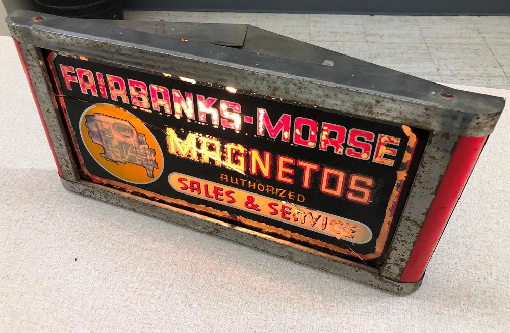 Fairbanks-Morse Lighted Sign