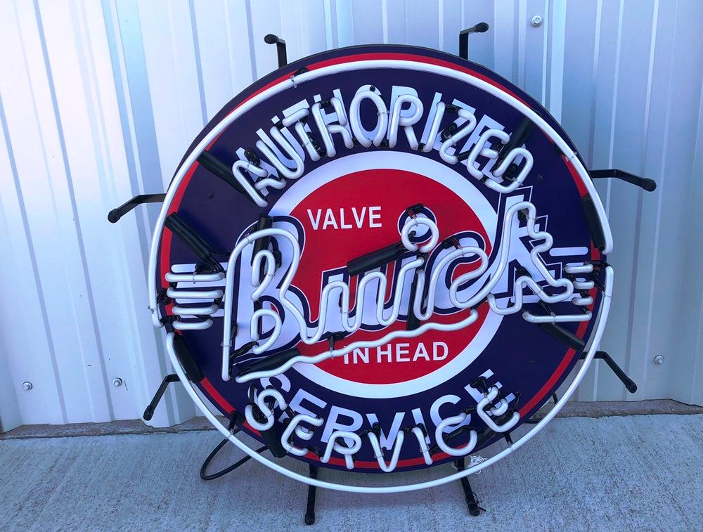 24" Buick Authorized Service, Neon