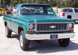 1973 Chevrolet K20 4x4 – No Reserve!!