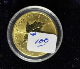 1984 Canadian Maple Leaf Gold Coin 50 Dollar 1 oz.