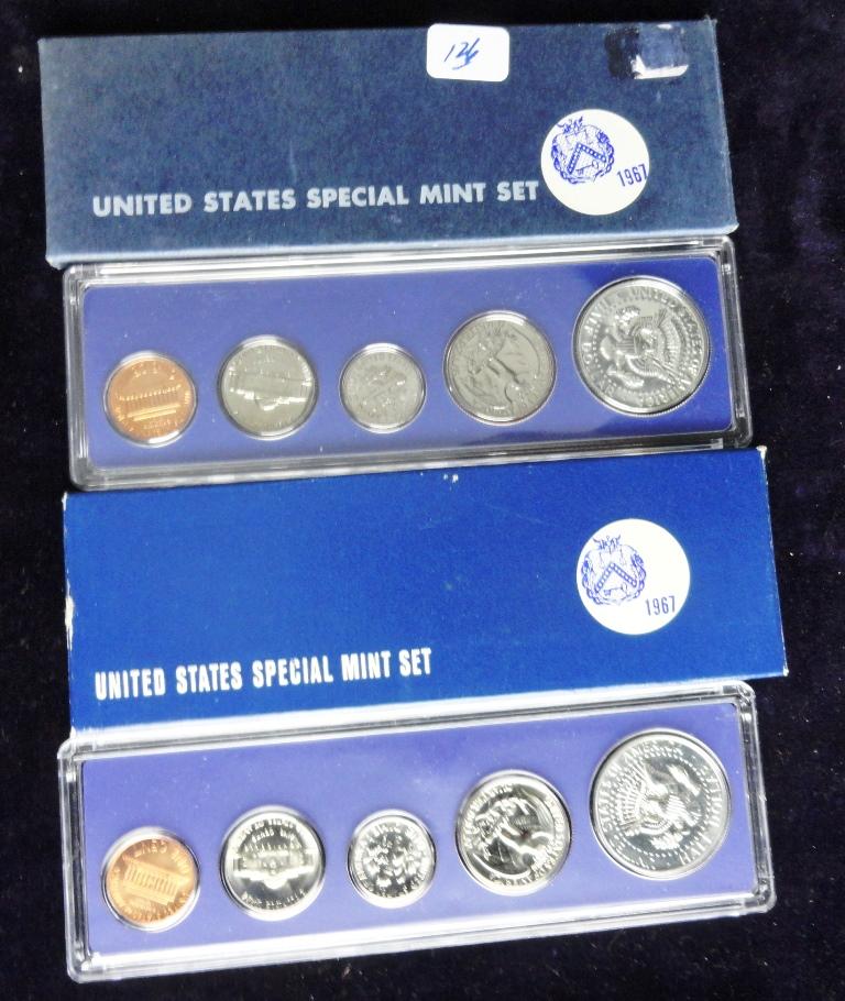 (2) 1967 VS Special Mint Sets