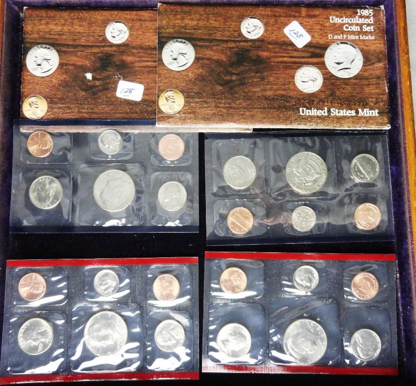 (2) 1985 U.S. Mint Sets