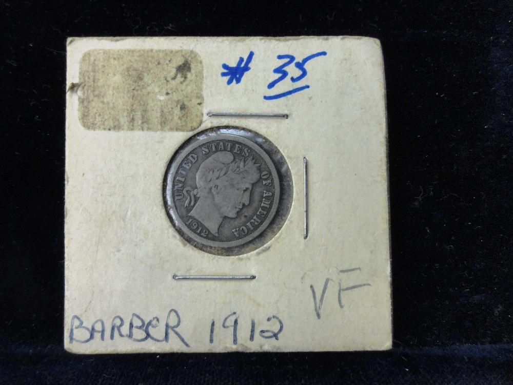 1912 Barber Dime