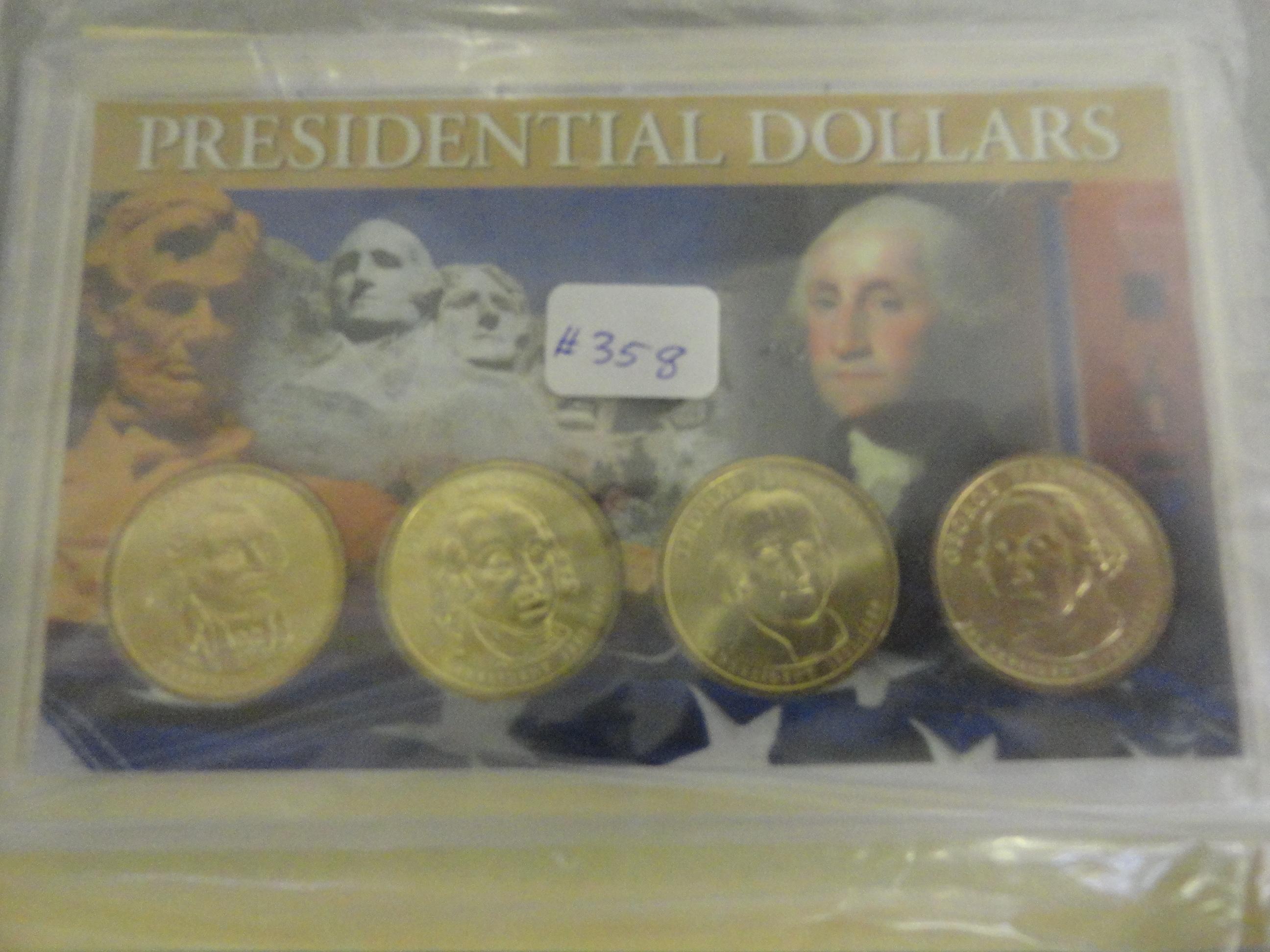 Set of Presidential Dollars