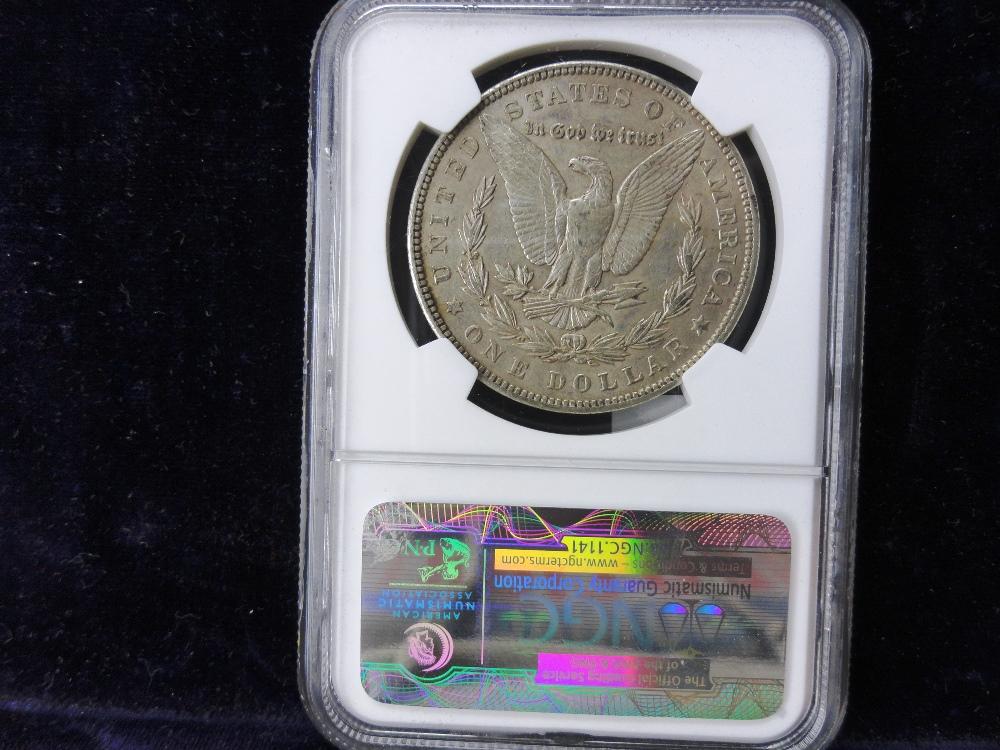 1904 Morgan Dollar NGC Graded AU 50