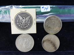 (2) 1896 – 1896 O Morgan Dollars