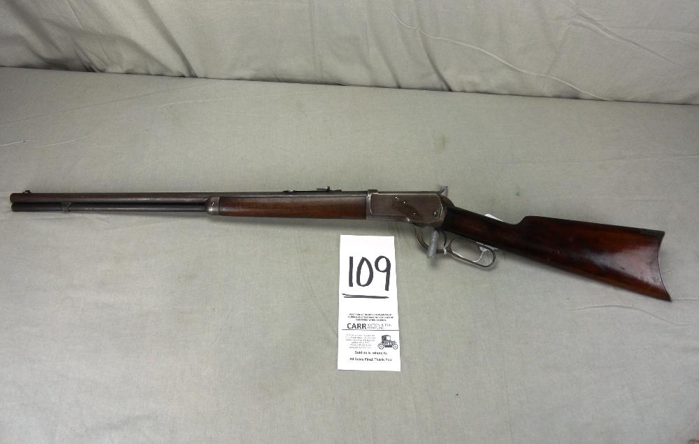 Winchester 92, 25-20 Cal., 24” Bbl., Blue, SN:444436