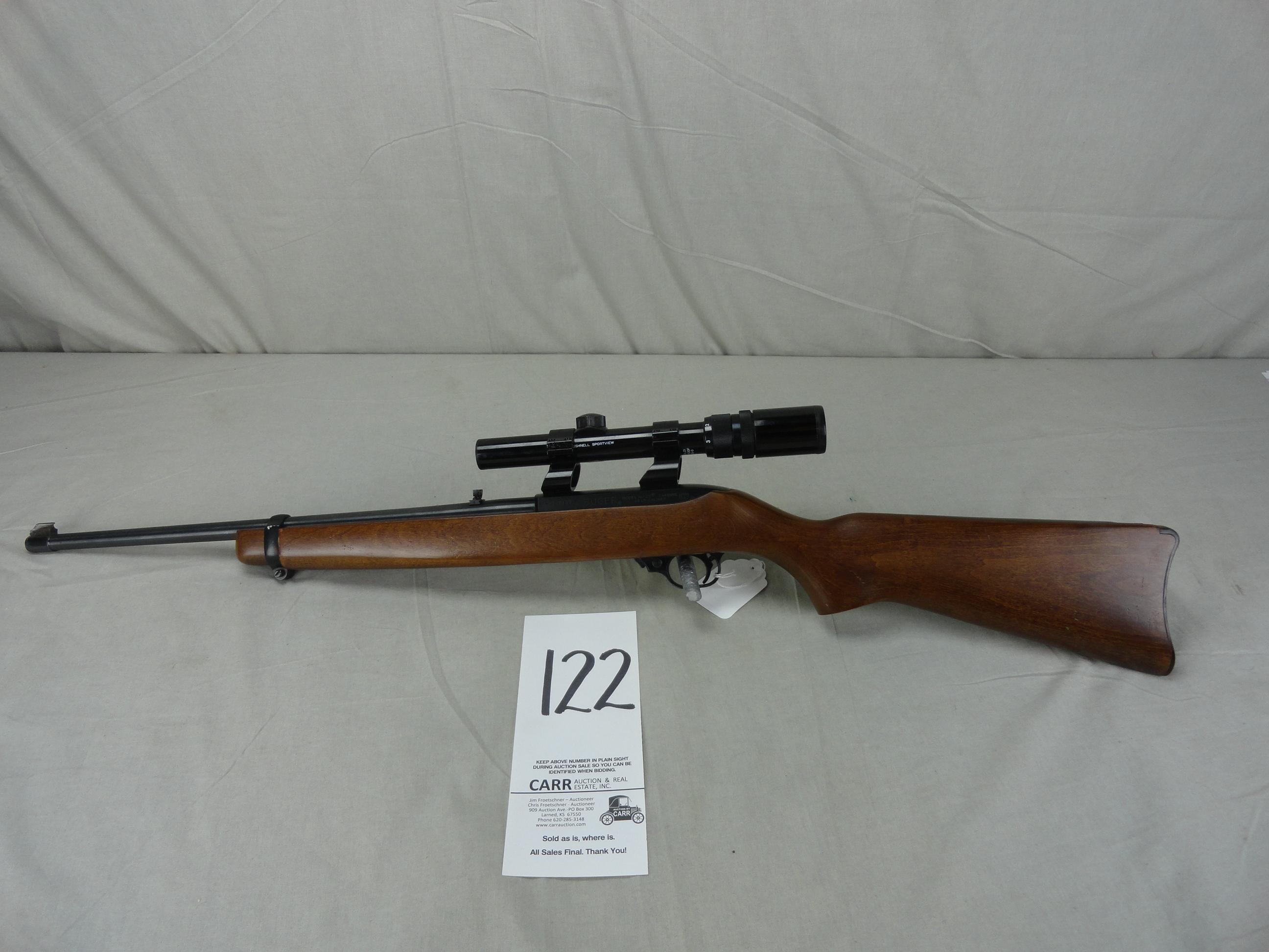 Ruger 10-22 Carbine, .22-Cal. w/Scope, SN:23181831