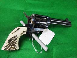 Cimarron Frontier, 4” Bbl, 44WCF, Black/Bone Revolver, SN:E440959 w/Box (Ha