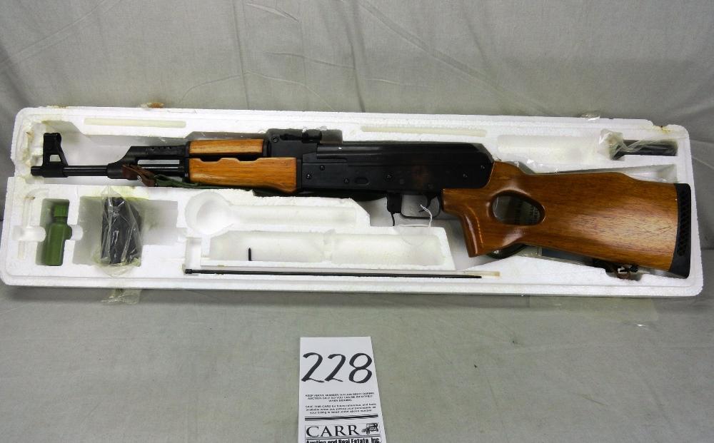 Norinco MAK 90-AK 47, 7.62x39-Cal., Blonde Wood, Has Had 1 Clip Shot Thru I