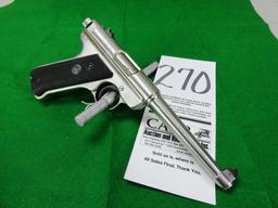 Ruger Mark II, .22-Cal., 6” Bbl., Stainless, SN:212-61208, NIB (Handgun)