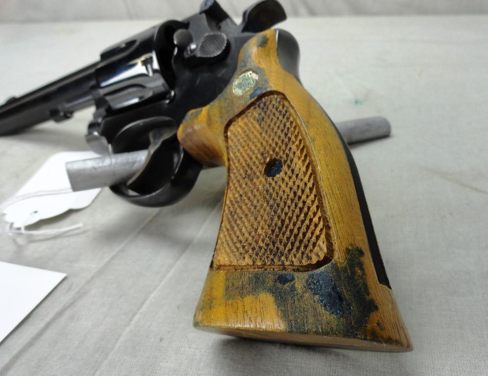 S&W 14-4, .38-Spl., 6” Bbl., Wood Case, SN:88K3295 (Handgun)