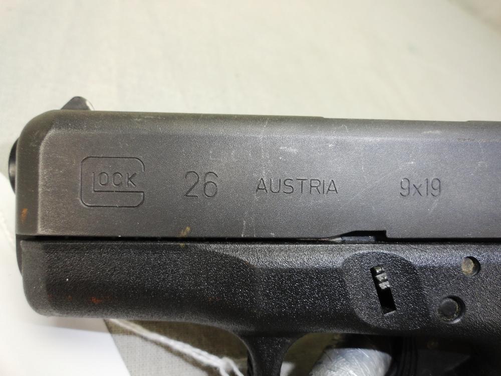 Glock 26, 9mm, SN:CVN657 (Handgun)