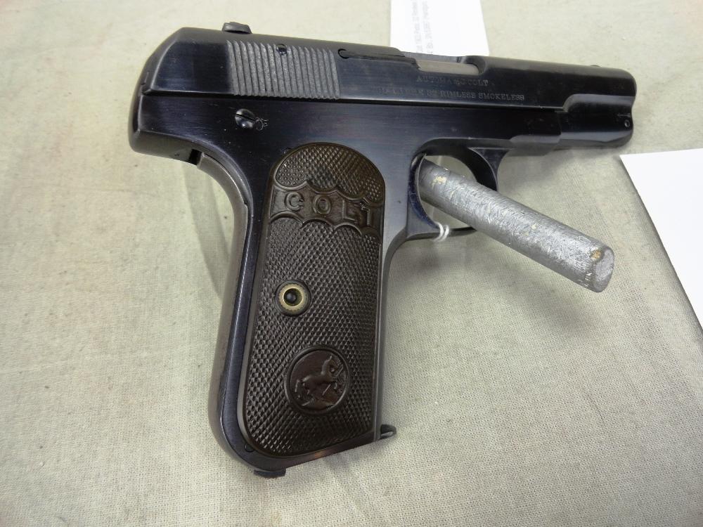 Colt 1903 Pistol, 32 Rimless Cal., 4” Bbl., SN:53667 (Handgun)