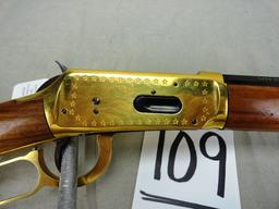 Winchester M.94 Lone Star Comm., 30-30-Cal. Pistol Grip Silver Receiver, 26” Bbl.; ½-Rd./½-Oct., SN: