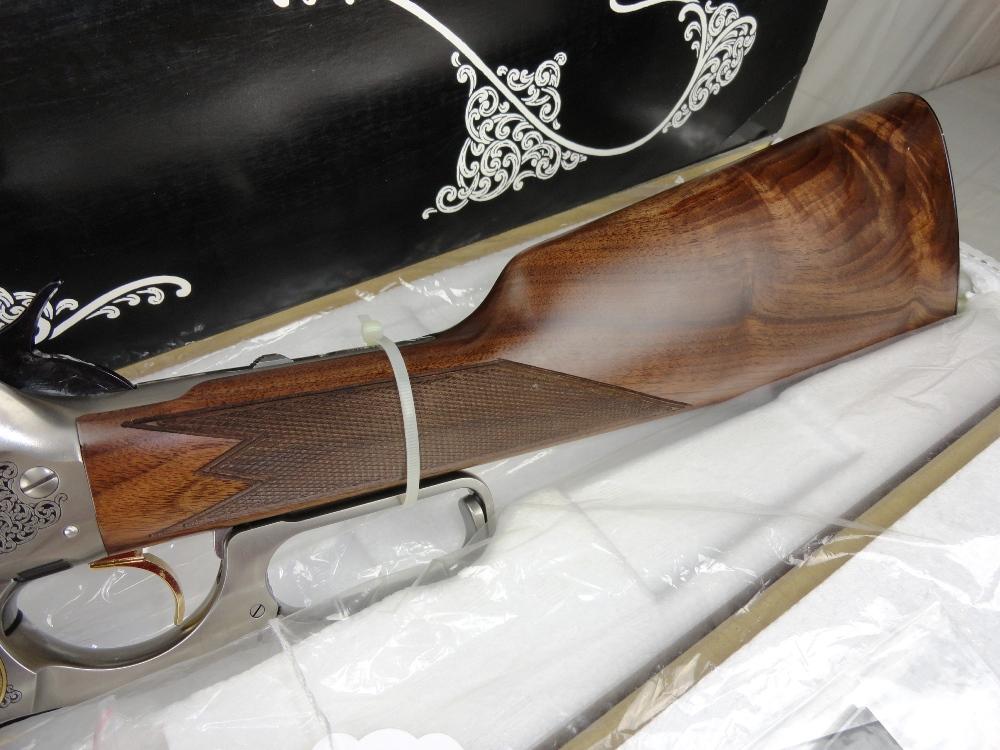 Winchester 1895 Teddy Roosevelt Comm. Lever Action Rifle, 405 Win Cal., 150th Anniv. High Grade, SN: