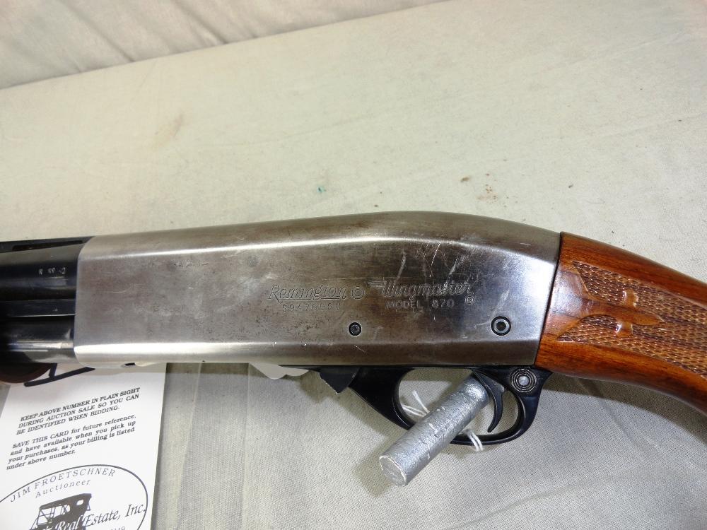 Remington Wingmaster 12-Ga. Shotgun, SN:S947698V