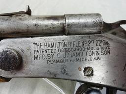 154. Hamilton M.27 Rifle, 22-Cal. (needs repaired)