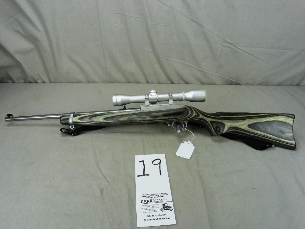 Ruger M.10/22 Carbine, 22LR w/Simmons Scope & (3) Mags, SN:240-35782